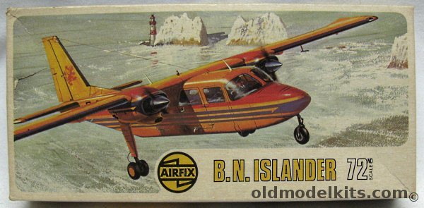 Airfix 1/72 Britten-Norman BN.2 Islander (BN-2) - Aurigny Air Service, 02041-7 plastic model kit